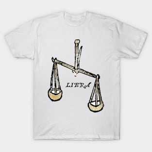 Libra - Medieval Astrology: T-Shirt